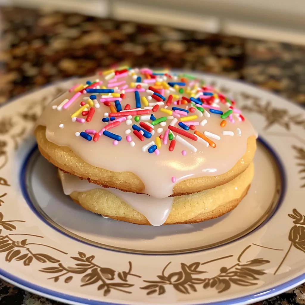 Sugar cookie icing that hardens is perfect for holiday cookie decorating