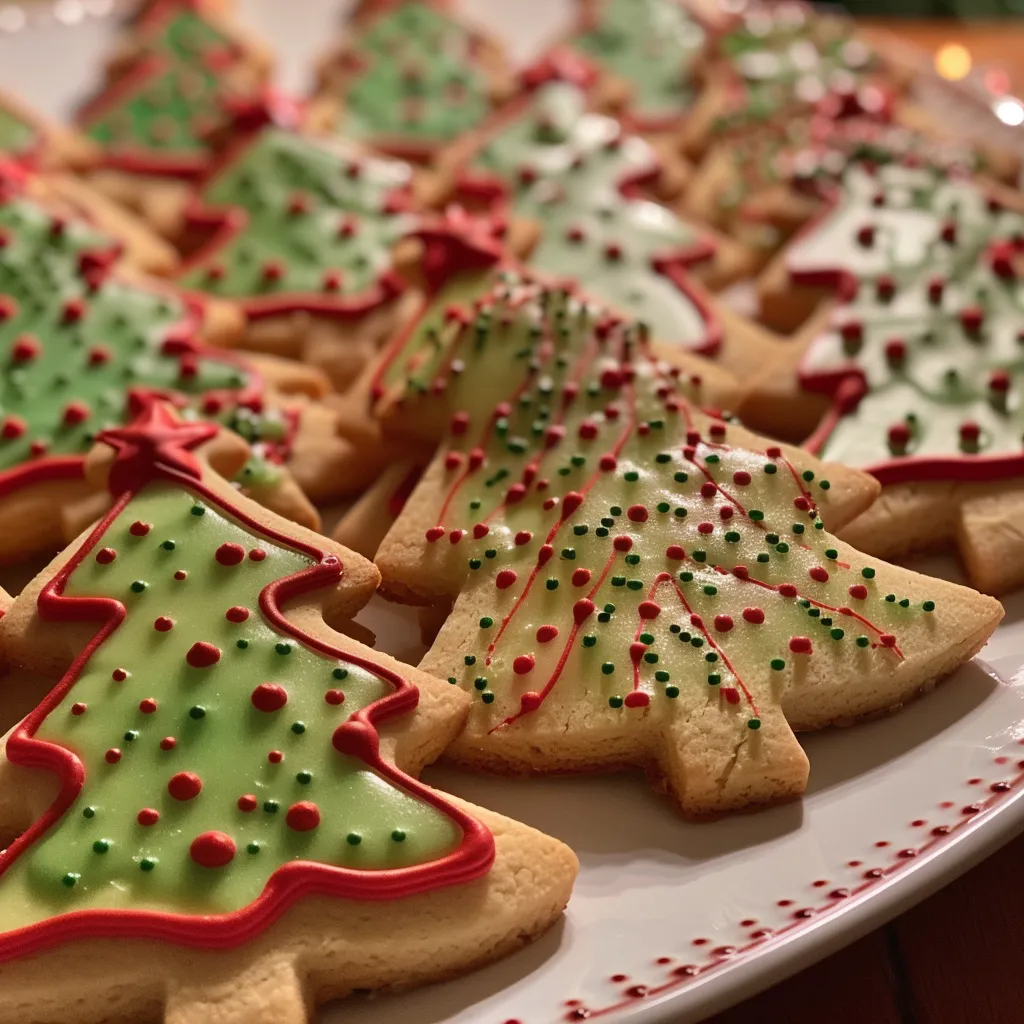 Decorated Christmas Cookies